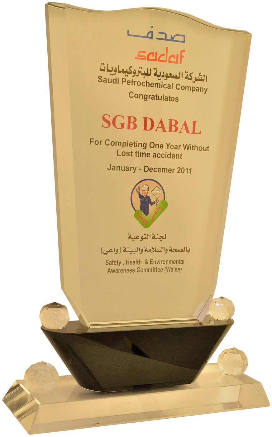 SADAF (SABIC) – One year without a lost time accident