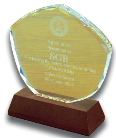 SAFCO (SABIC) – Safe Contractor Award – Turnaround